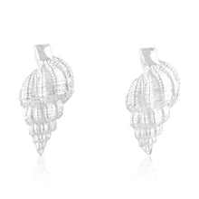 Load image into Gallery viewer, Tulip Shell Stud Earrings