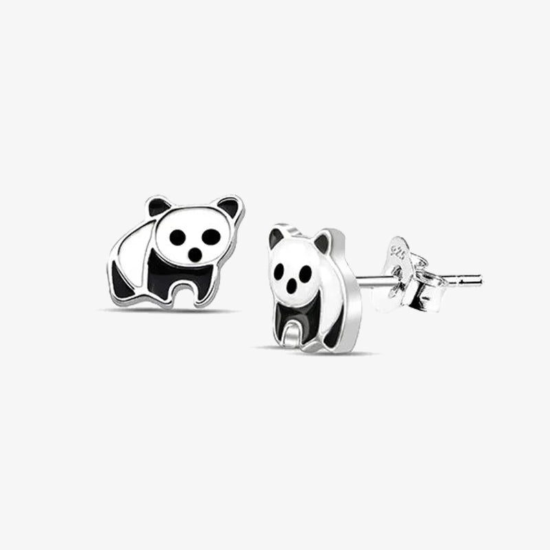 Baby Panda Kids Stud Earrings