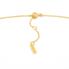Load image into Gallery viewer, Asymmetrical Turquoise Pendant Gold Necklace