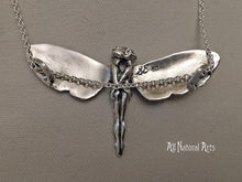 Load image into Gallery viewer, Hugging Fairy Sterling Necklace