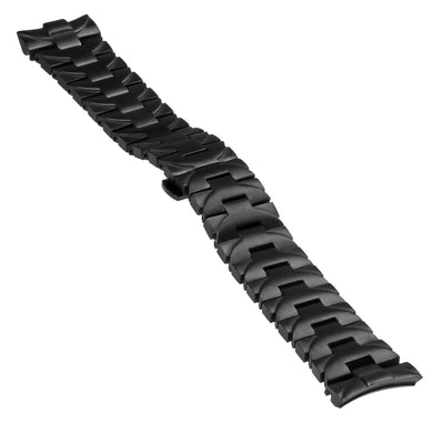 Heavy Duty Stainless Steel Watch Band with Hidden Clasp