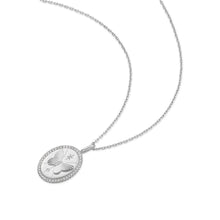Load image into Gallery viewer, Silver Butterfly Pendant Necklace