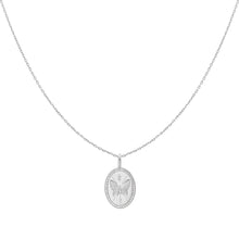 Load image into Gallery viewer, Silver Butterfly Pendant Necklace