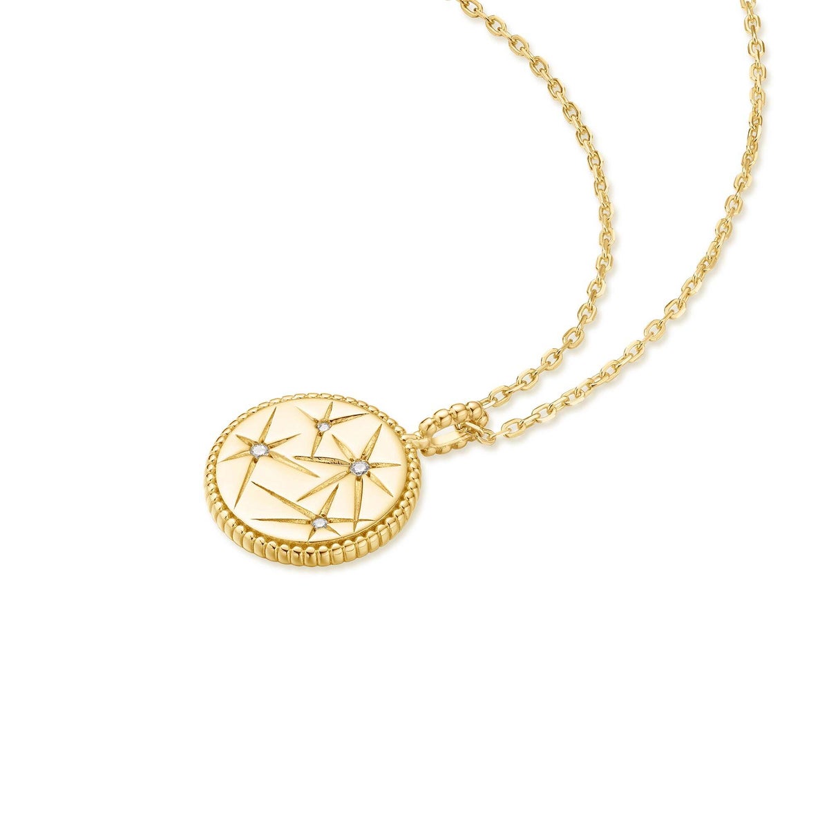 Gold Starry Charm Necklace
