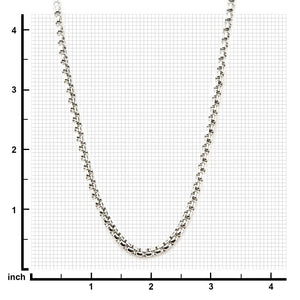 3mm Bold Box Chain Stainless Steel