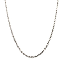 Load image into Gallery viewer, 4mm Steel Rope Chain Necklace