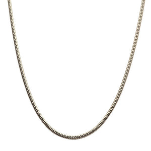 3mm Steel Rattail Chain Necklace