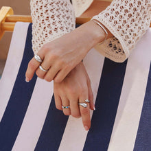 Load image into Gallery viewer, Silver Bold Dome Ring