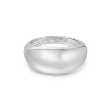 Load image into Gallery viewer, Silver Bold Dome Ring