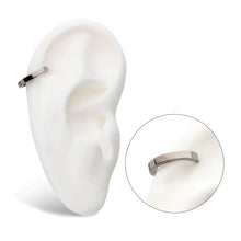 Load image into Gallery viewer, 20g Titanium Hinged Huggie Earrings (Single)