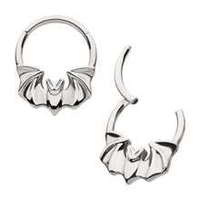 Load image into Gallery viewer, Titanium Bat Front Facing Hinged Segment Clicker