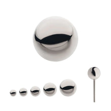 Load image into Gallery viewer, Titanium Threadless Top Ball