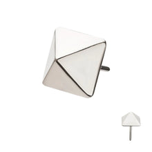 Load image into Gallery viewer, Titanium Threadless Pyramid Top