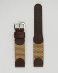 Load image into Gallery viewer, MS866 Nylon and Genuine Leather Watch Strap