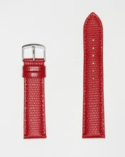 Load image into Gallery viewer, LS725 Genuine Lizard Grain Leather Watch Strap