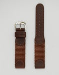 Load image into Gallery viewer, MS866 Nylon and Genuine Leather Watch Strap