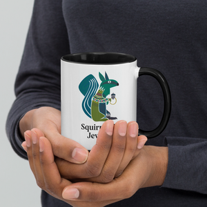 Squirrel City Mug with Color Splash Inside