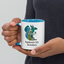 Load image into Gallery viewer, Squirrel City Mug with Color Splash Inside