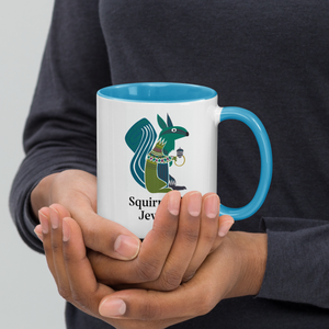 Squirrel City Mug with Color Splash Inside