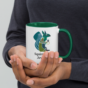 Squirrel City Mug with Color Splash Inside