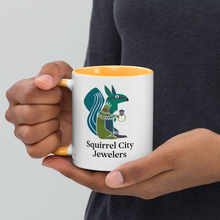 Load image into Gallery viewer, Squirrel City Mug with Color Splash Inside