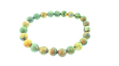 Rainforest Jasper Bead Bracelets