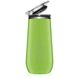 Champagne Flute 12oz | Electric Green