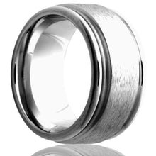 Load image into Gallery viewer, Deep groove Tungsten band