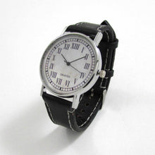 Load image into Gallery viewer, 13 Hour Black Leather Wrist Watch - TheExCB