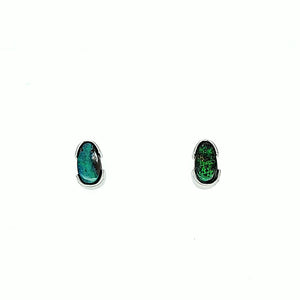 Australian Boulder Opal Stud Earrings