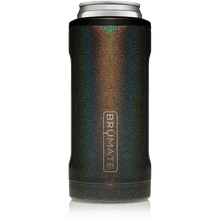 Load image into Gallery viewer, Hopsulator Slim | Glitter Charcoal (12oz slim cans)