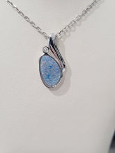 Load image into Gallery viewer, Sterling Silver Australian Red Opal Doublet Pendant