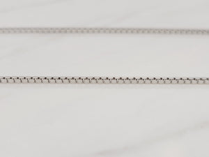 Sterling Silver 1.0mm Box Chain