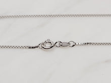 Load image into Gallery viewer, Sterling Silver 1.0mm Box Chain