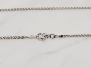 Sterling Silver Spiga 1.3mm Chain