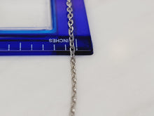 Load image into Gallery viewer, Sterling Silver Diamond Cut Cable 1.2mm Chain