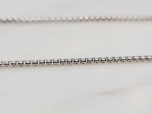 Load image into Gallery viewer, Sterling Silver Rounded 1.5mm Box Chain