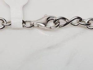 Sterling Silver Infinity Link Chain