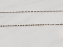Load image into Gallery viewer, Sterling Silver Spiga .9mm Chain