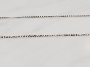 Sterling Silver Spiga .9mm Chain