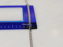 Load image into Gallery viewer, Sterling Silver Octava 1.3mm Chain