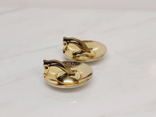 Load image into Gallery viewer, SS Engraved Enameled Earrings Clip-On