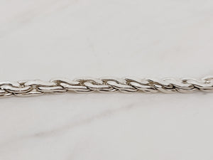Sterling Drawn Weave Necklace