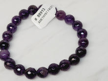 Load image into Gallery viewer, Amethyst Faceted Bracelet