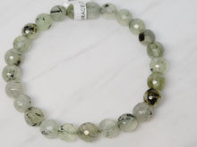 Load image into Gallery viewer, Prehnite Faceted Bracelet