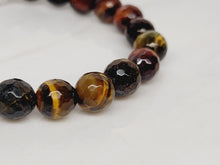 Load image into Gallery viewer, Tiger&#39;s Eye (Mix) Faceted Bracelet