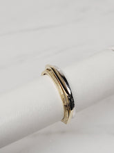 Load image into Gallery viewer, Dainty Classic Circle Stackable Gold Ring - Iced Matte