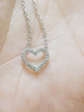 Load image into Gallery viewer, Diamond Heart Necklace