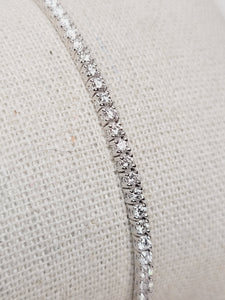 1.5 ctw 14k White Gold Round Diamond Tennis Bracelet