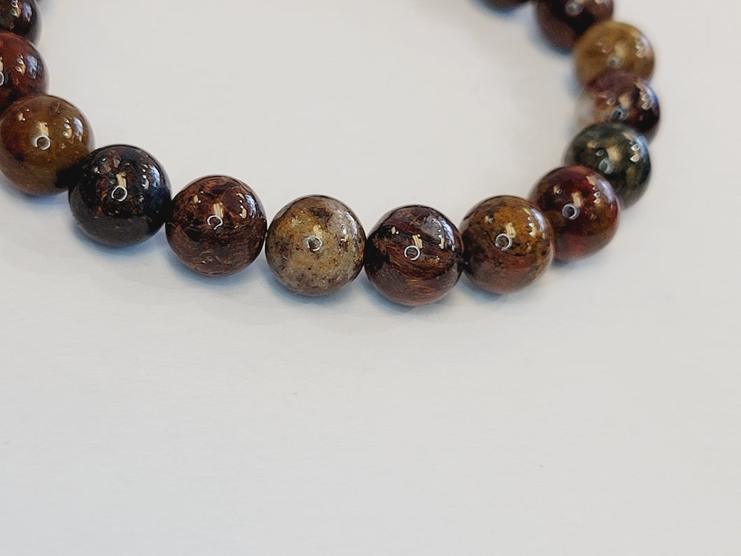 Pietersite Bead Bracelet